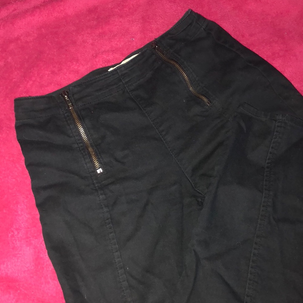 High waisted skinny jeans